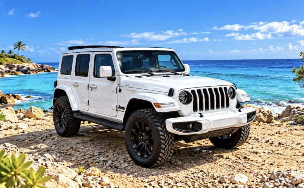 Jeep Wrangler Sahara Cabrio met elektrisch Sunroof Unlimited